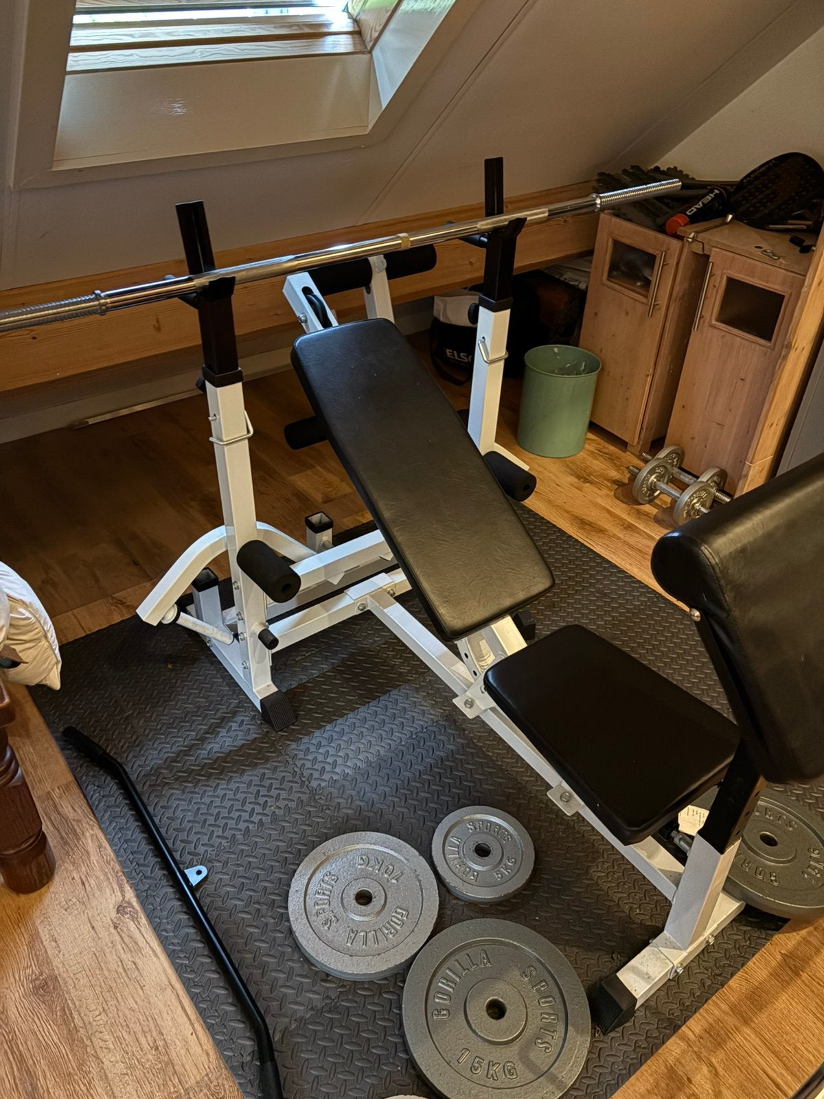 Krachtstation voor Homegym, Sport en Fitness, Fitnessmaterialen, Ophalen, Zo goed als nieuw, Overige typen