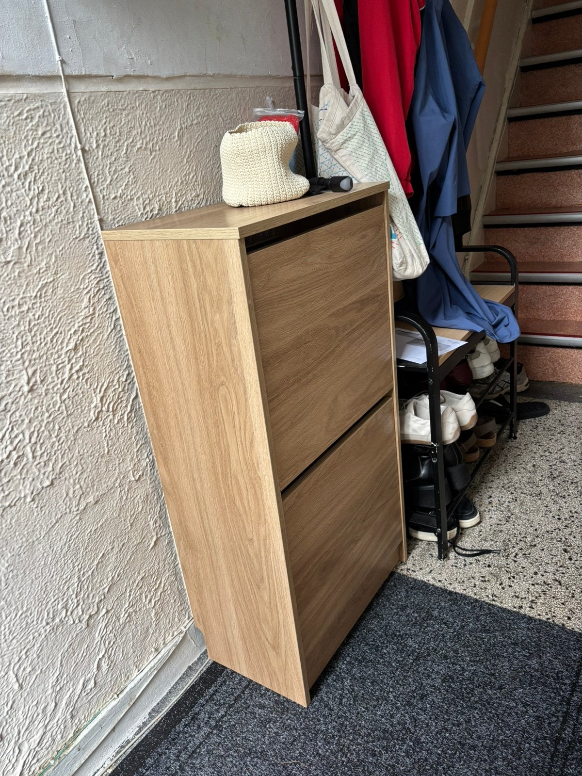 Brown shoe cabinet ikea, Huis en Inrichting, Kasten | Schoenenkasten, Ophalen, Zo goed als nieuw