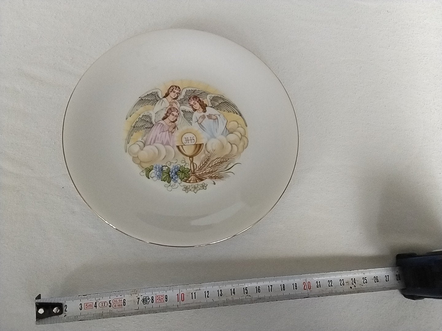Communie bordje met engelen - Bavaria porselein, Antiek en Kunst, Ophalen of Verzenden