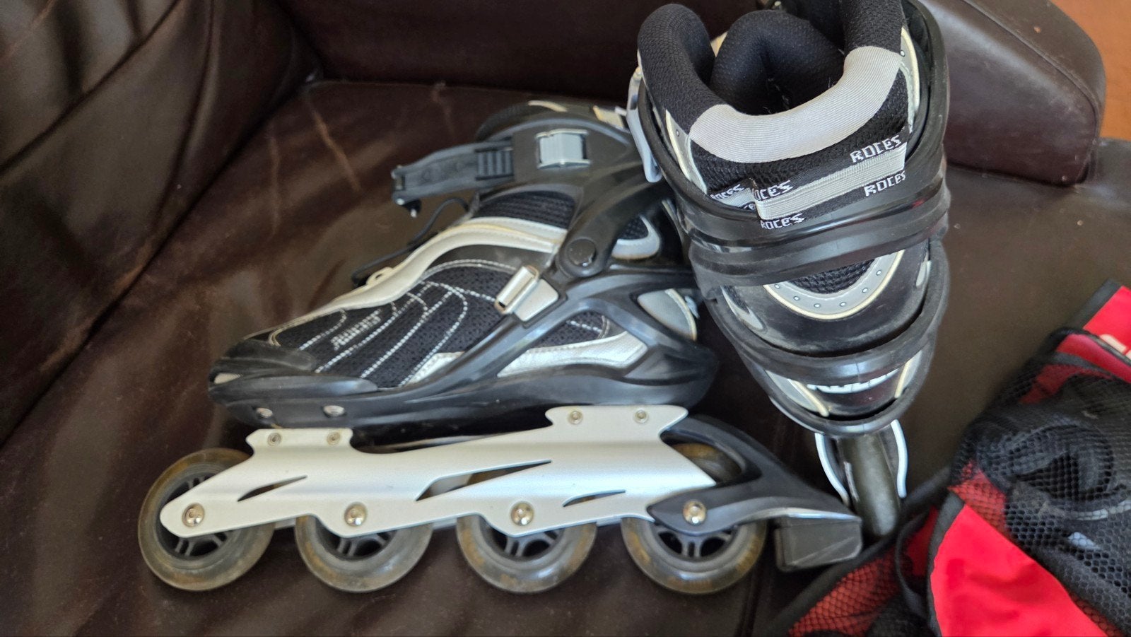 Roces Inline Skates met Bescherming - Maat 44, Ophalen of Verzenden, Zo goed als nieuw, Inline skates 4 wielen, Heren