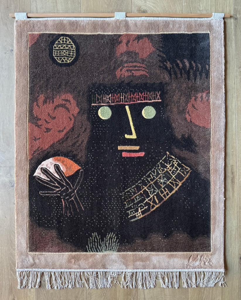 Wandkleed naar ‘Schwarzer Fürst’ / Paul Klee / 1927, Ophalen of Verzenden