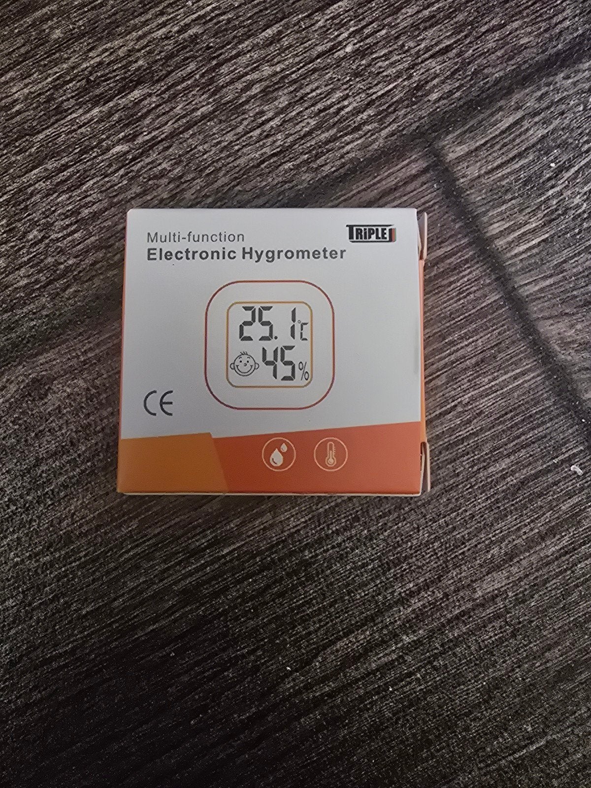 elektronische hygrometer nieuw in doos, Ophalen, Nieuw