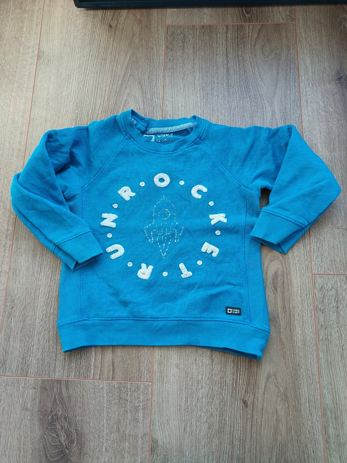 Trui ruimte Tumble n dry maat 92, Tumble 'n Dry, Gebruikt, Jongen of Meisje, Trui of Vest