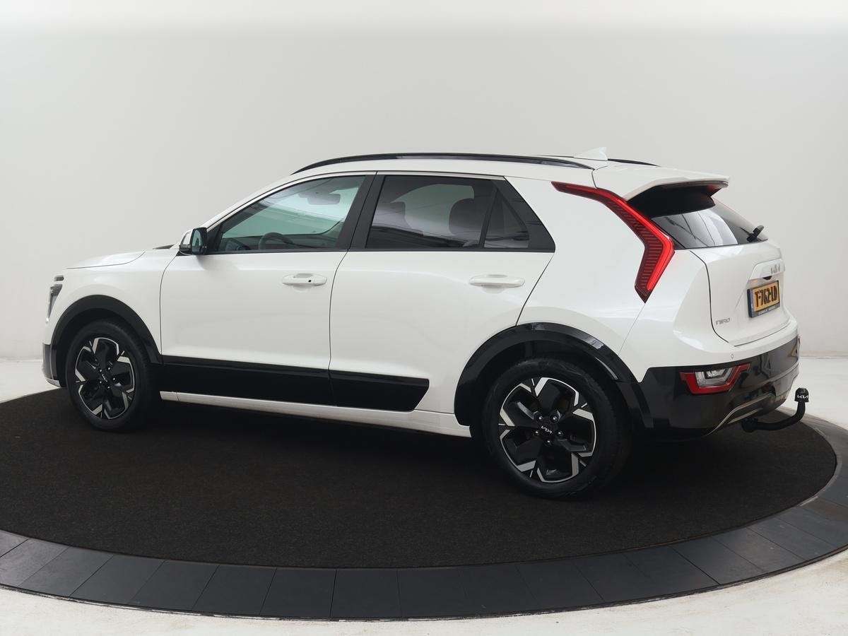 Kia Niro EV DynamicPlusLine 64.8 kWh | SOH 95,8% | Panoramad, Auto's, Gebruikt, 750 kg, Wit, Origineel Nederlands