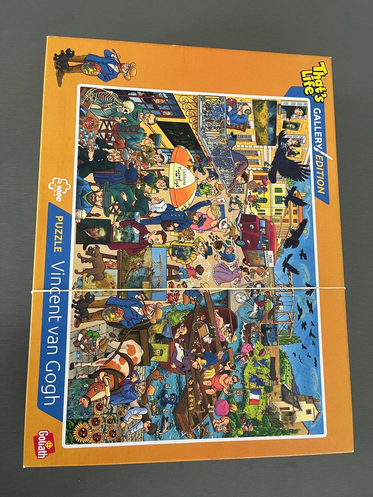Compleet Goliath That's Life Gallery Edition, Ophalen, 500 t/m 1500 stukjes, Zo goed als nieuw, Legpuzzel