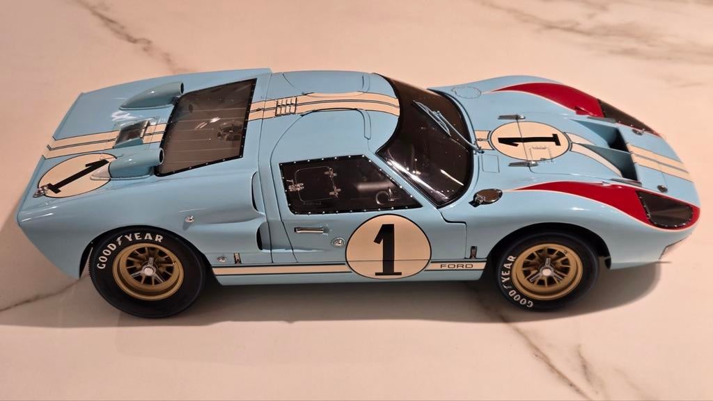 Exoto 1/10 Ford GT40, Hobby en Vrije tijd, Ophalen of Verzenden, Auto