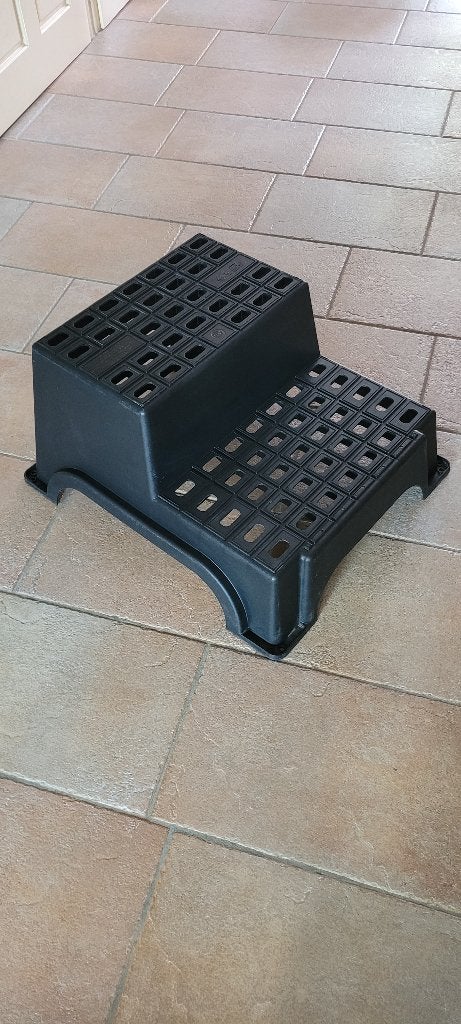 Caravan Dubbele Opstap, Groot model!, Ophalen of Verzenden, Zo goed als nieuw