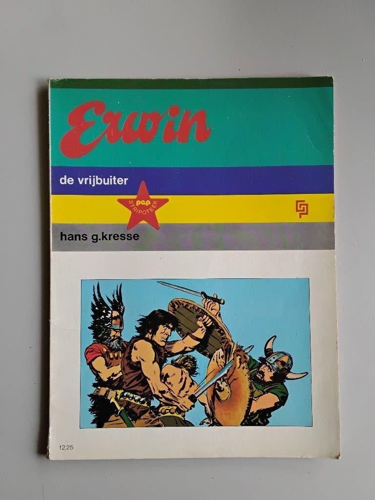 Erwin de vrijbuiter hans g kresse stripboek, Eén stripboek, Ophalen, Gelezen