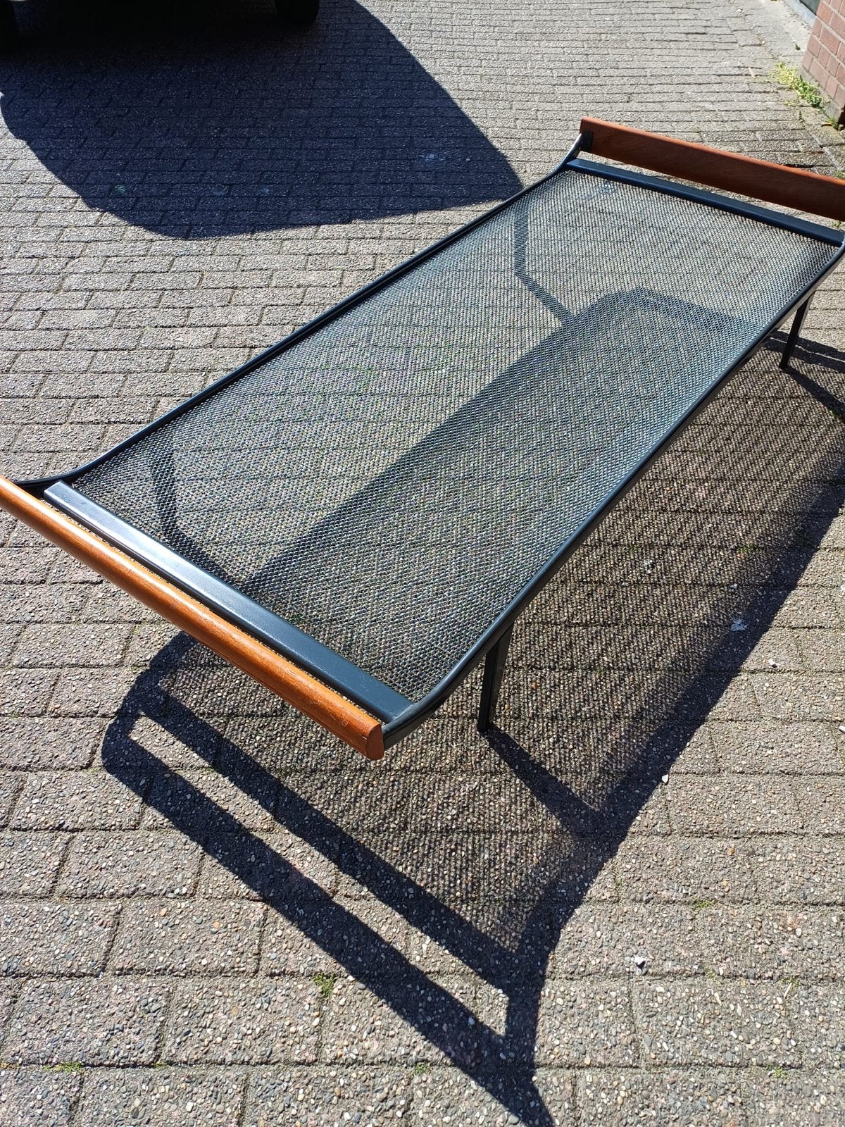 Vintage Dick Cordemeijer Cleopatra daybed, Huis en Inrichting, Slaapkamer | Bedden, Ophalen of Verzenden, Gebruikt, Eenpersoons