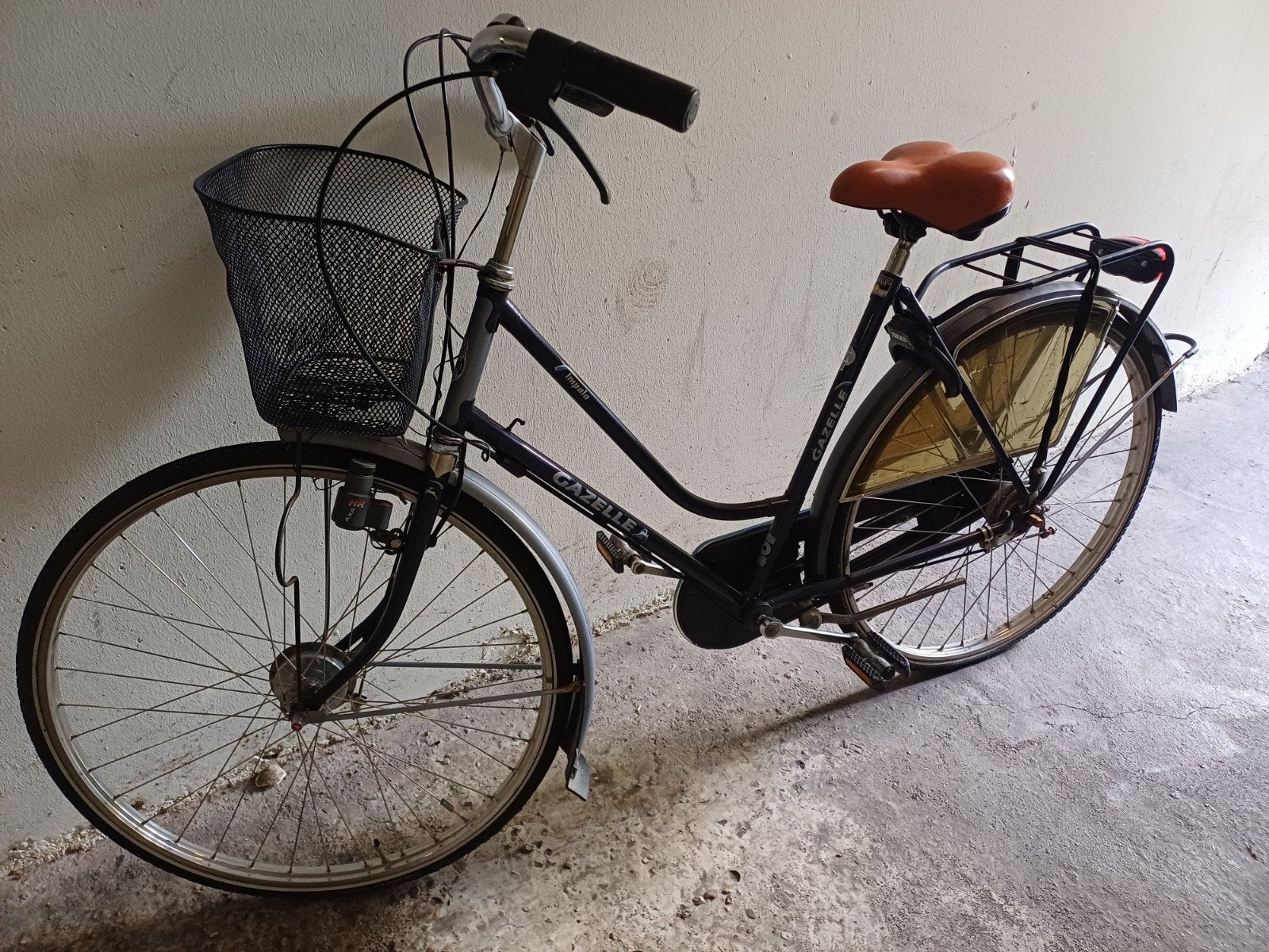 Gazelle fiets, framemaat 55, 28 inch. In goede staat., Fietsen en Brommers, Ophalen, Jaren '60 of nieuwer, Gazelle impala, 51 tot 55 cm