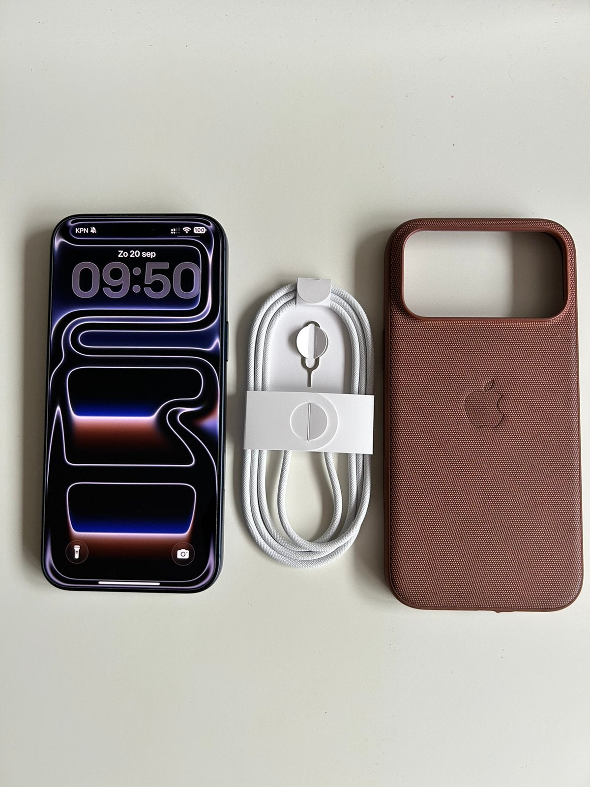 Apple iPhone 17 Pro Max, 256GB opslag Blauw, Ophalen of Verzenden, Zo goed als nieuw