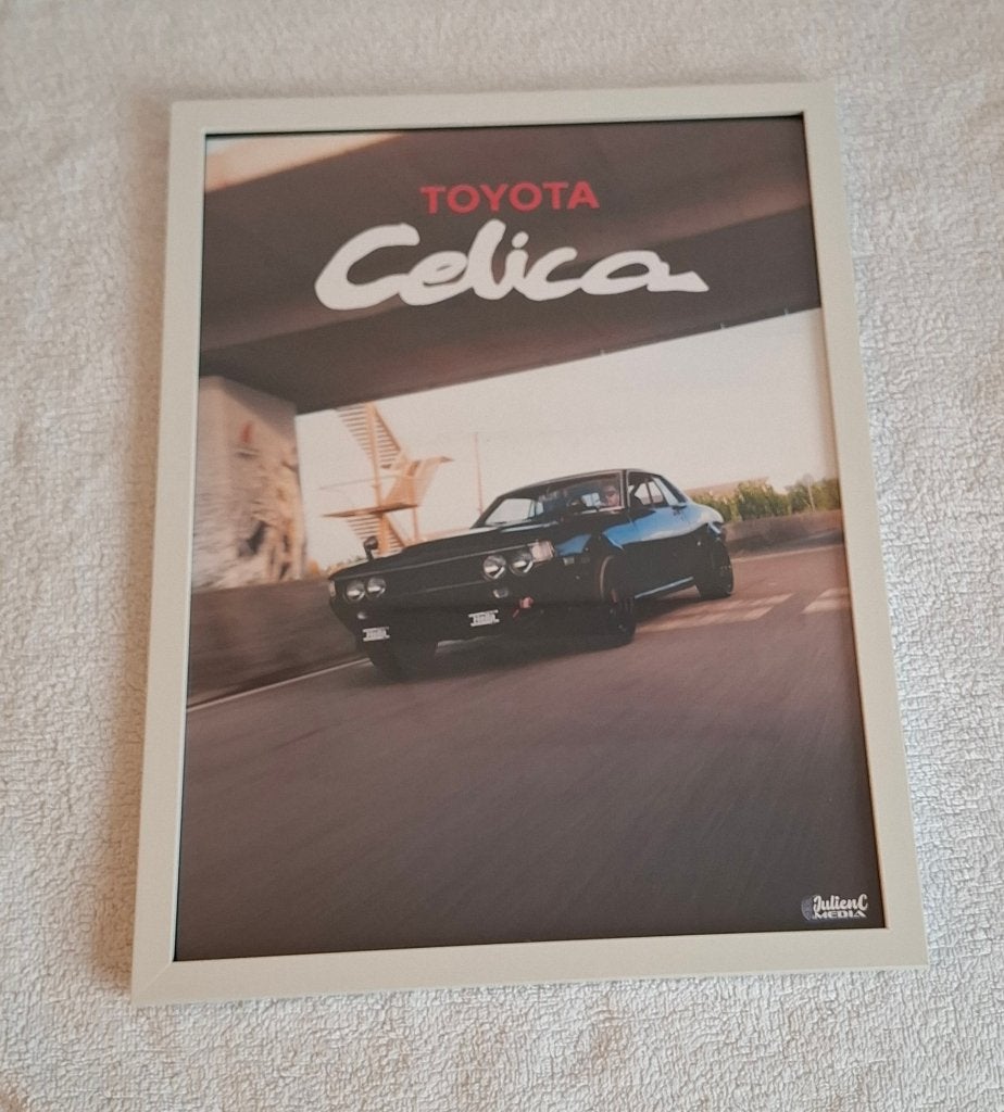 Toyota Celica - Foto incl. nieuw lijst -, Ophalen of Verzenden, Nieuw, Toyota