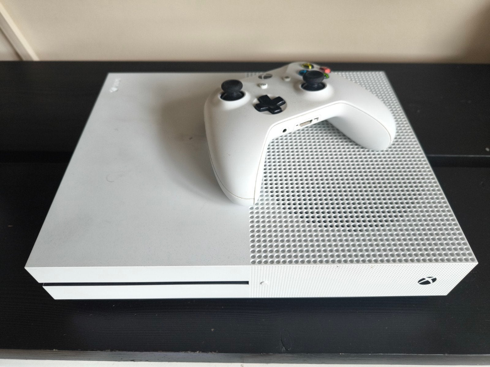 Xbox One S met controller, Spelcomputers en Games, Ophalen of Verzenden, Gebruikt, 500 GB, Met 1 controller