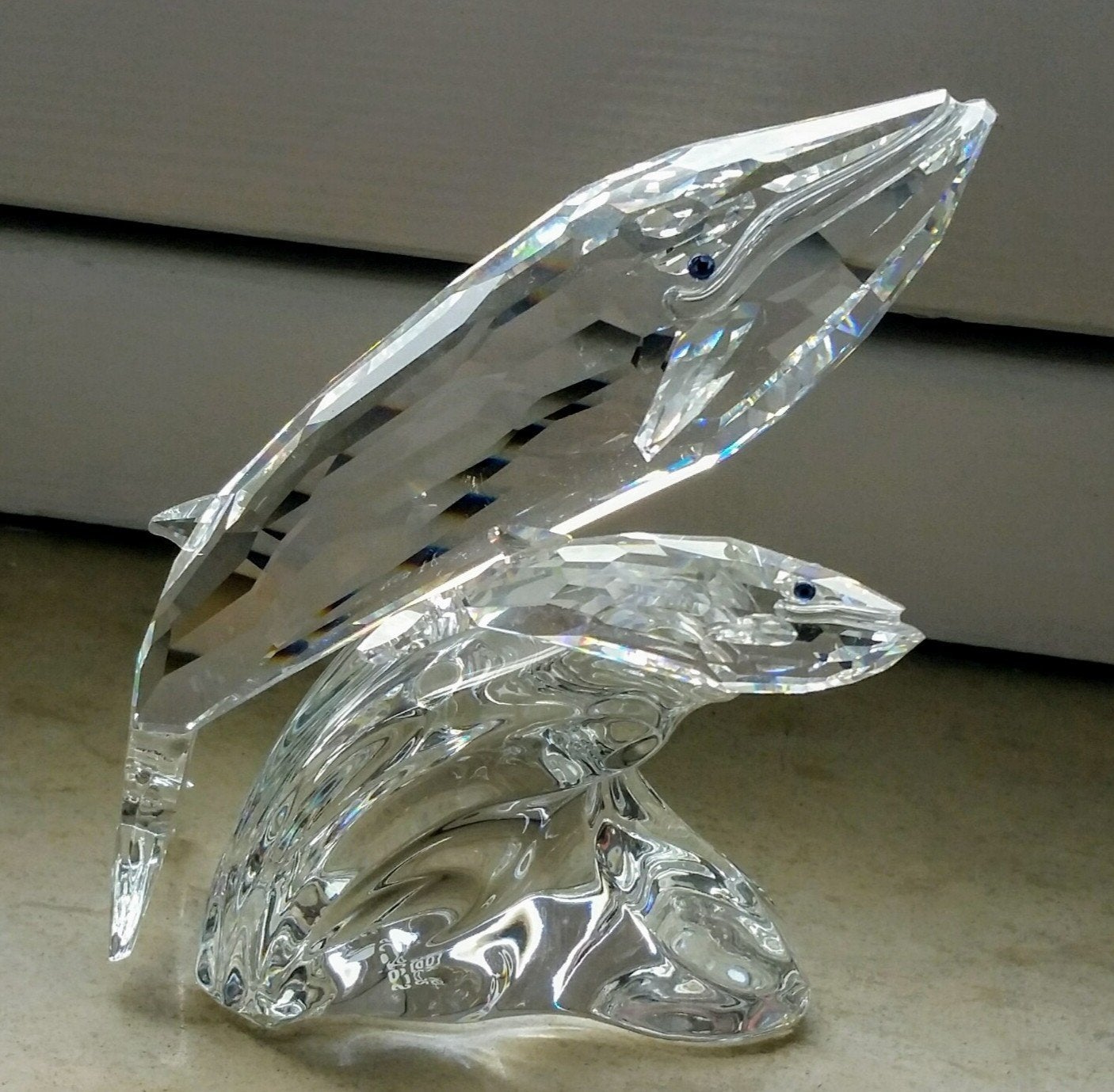 Swarovski Walvissen jaarstuk 1992, Ophalen of Verzenden, Nieuw, Figuurtje