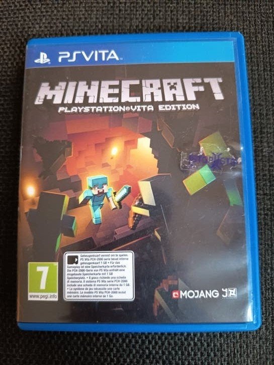 Minecraft PS Vita - Leuk race spel in goede staat, Online, 1 speler, Racen en Vliegen, Ophalen of Verzenden