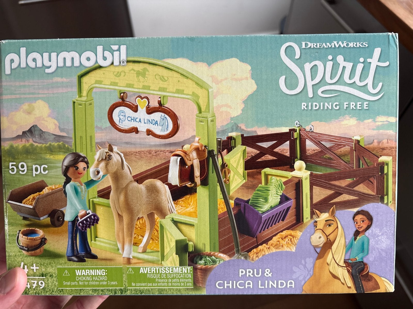 Playmobil Spirit Pru & Chica Linda Set 9479, Complete set, Overige typen, Ophalen of Verzenden, Zo goed als nieuw