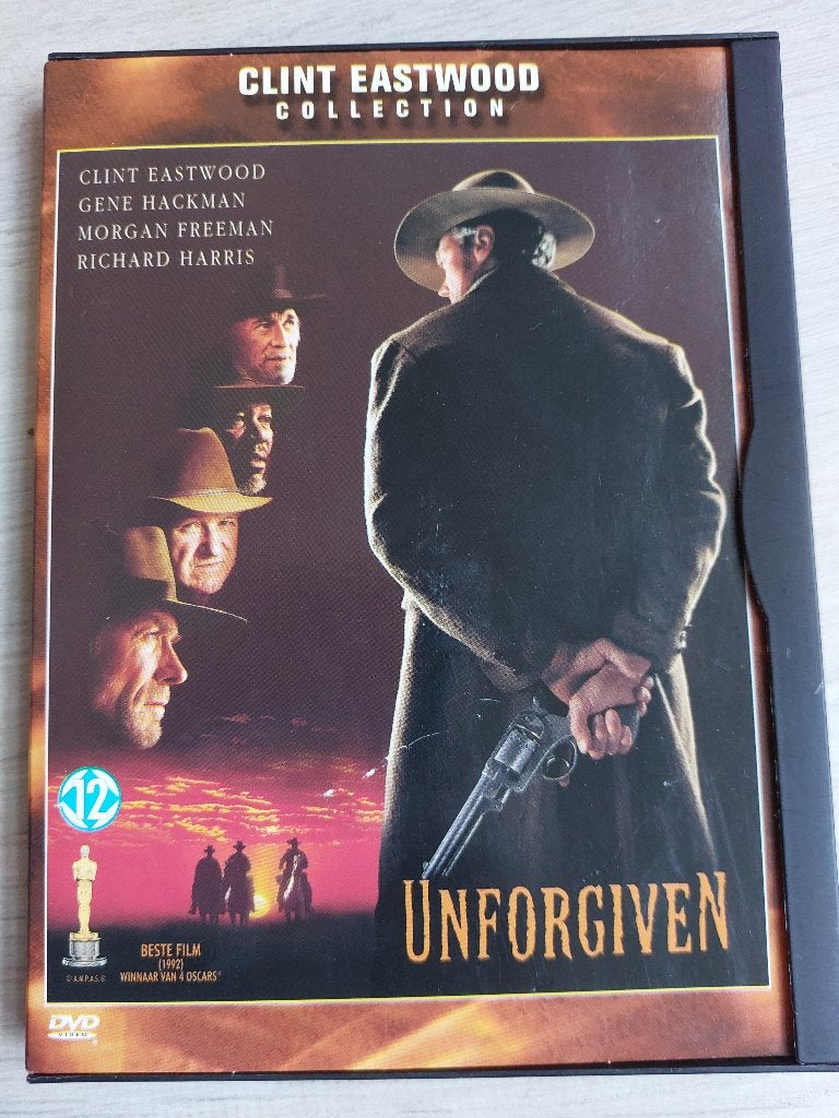 DVD Unforgiven (1992) - Clint Eastwood, Cd's en Dvd's, Ophalen, Engels, Nederlands, Zo goed als nieuw