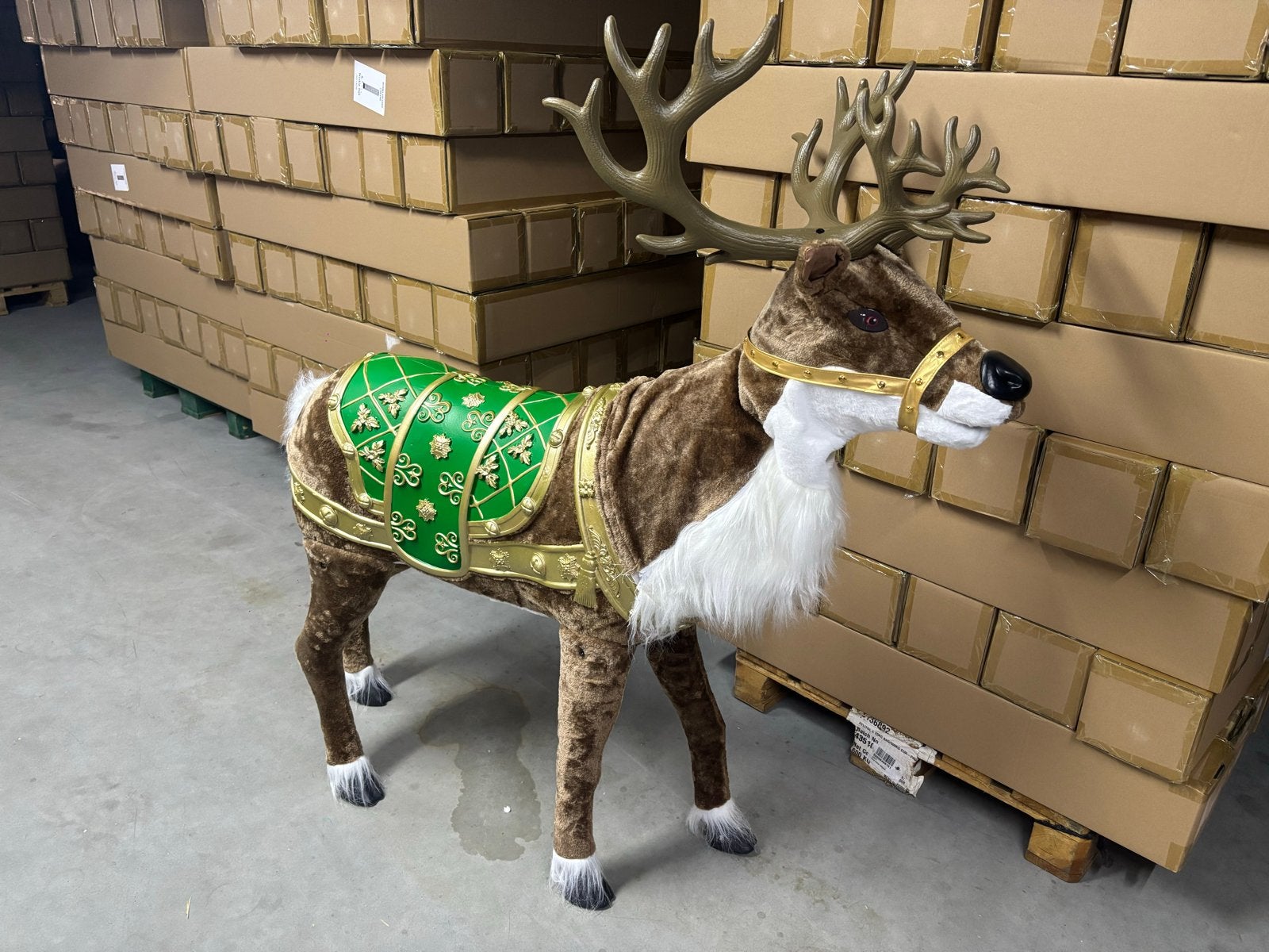 Animatronic rendier, Ophalen of Verzenden, Zo goed als nieuw