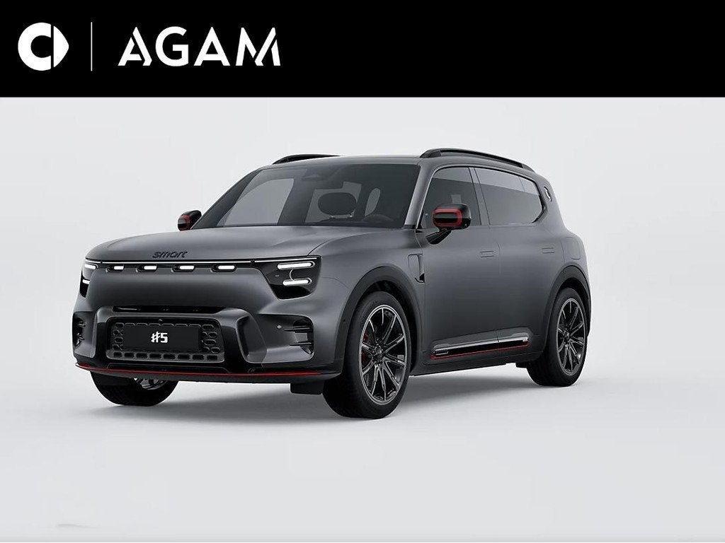 smart #5 Brabus 100 kWh, Auto's, Smart, Bedrijf, Te koop, Overige modellen, 360° camera, 4x4, ABS, Adaptive Cruise Control, Airbags