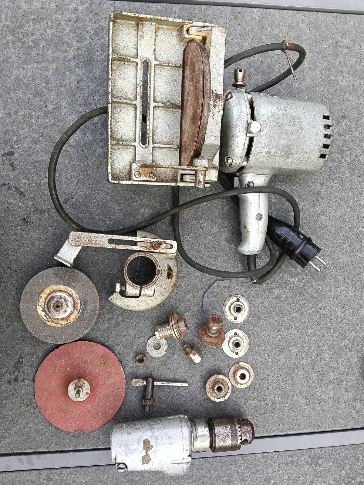 Vintage Millers Falls Dyno-Mite Boormachine, Ophalen, Gebruikt