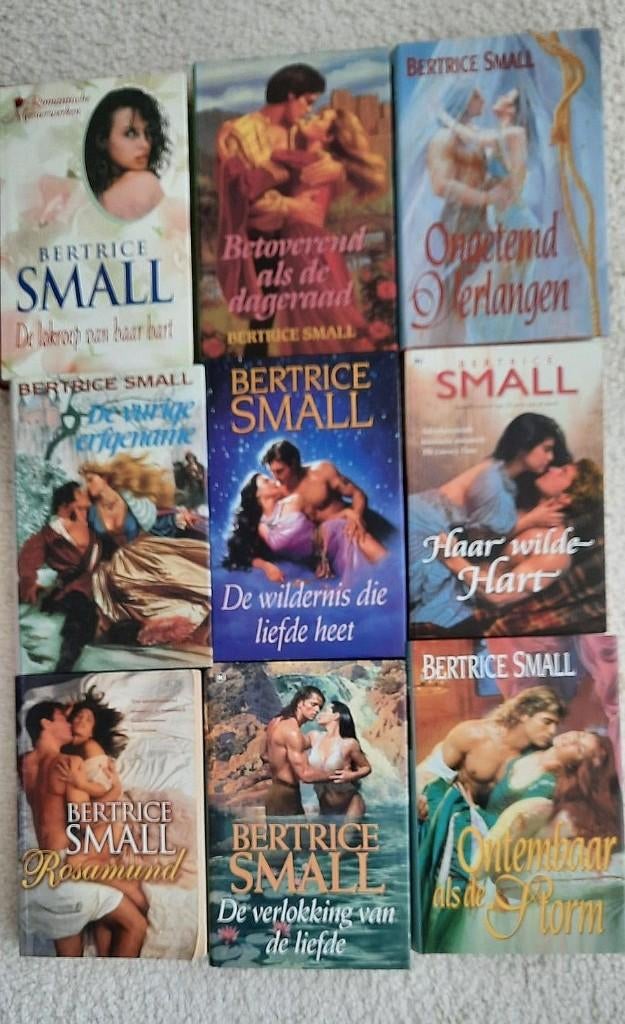 9 mooie historische romans van Bertrice Small, Boeken, Ophalen of Verzenden, Zo goed als nieuw, Bertrice Small