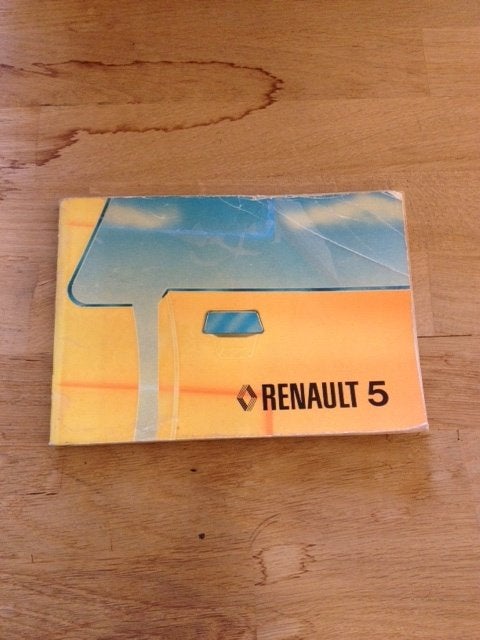 Renault 5        Instructieboekje     (1978-1979)     NL, Ophalen of Verzenden