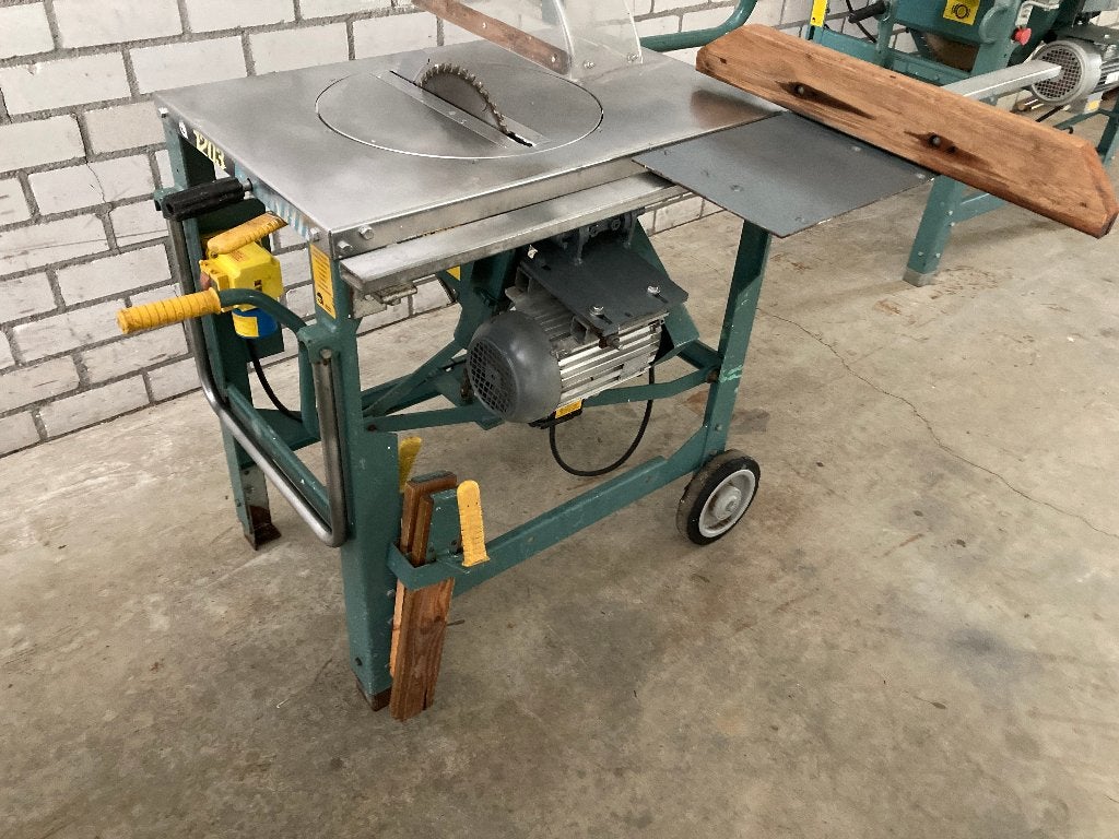 gjerde 1203 zaagtafel bouwzaag 220 volt, Ophalen, Cirkelzaag, Zo goed als nieuw, 30 tot 70 mm