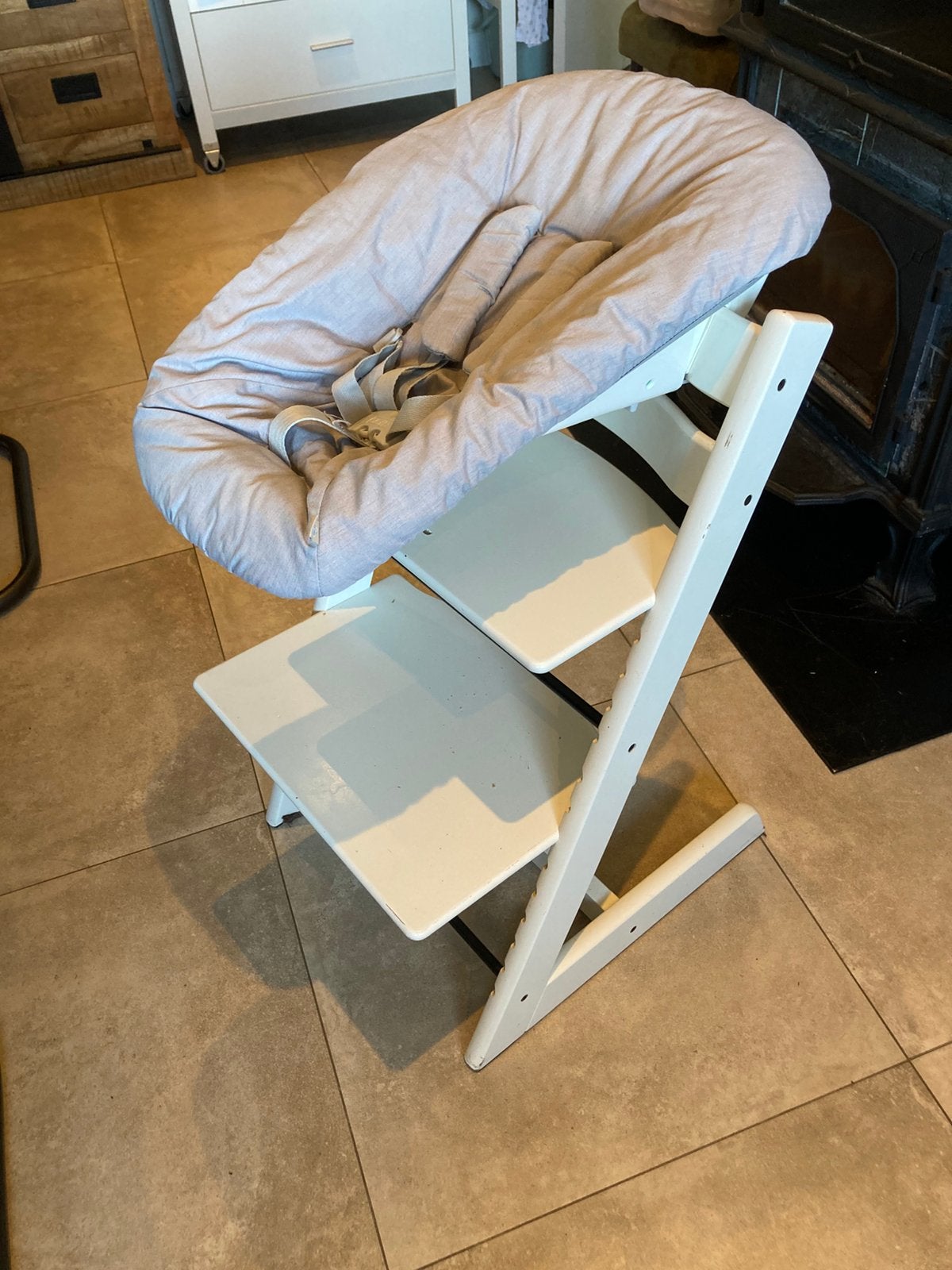 Stokke Newborn set, Ophalen of Verzenden, Zo goed als nieuw, Overige typen, Gordel(s)