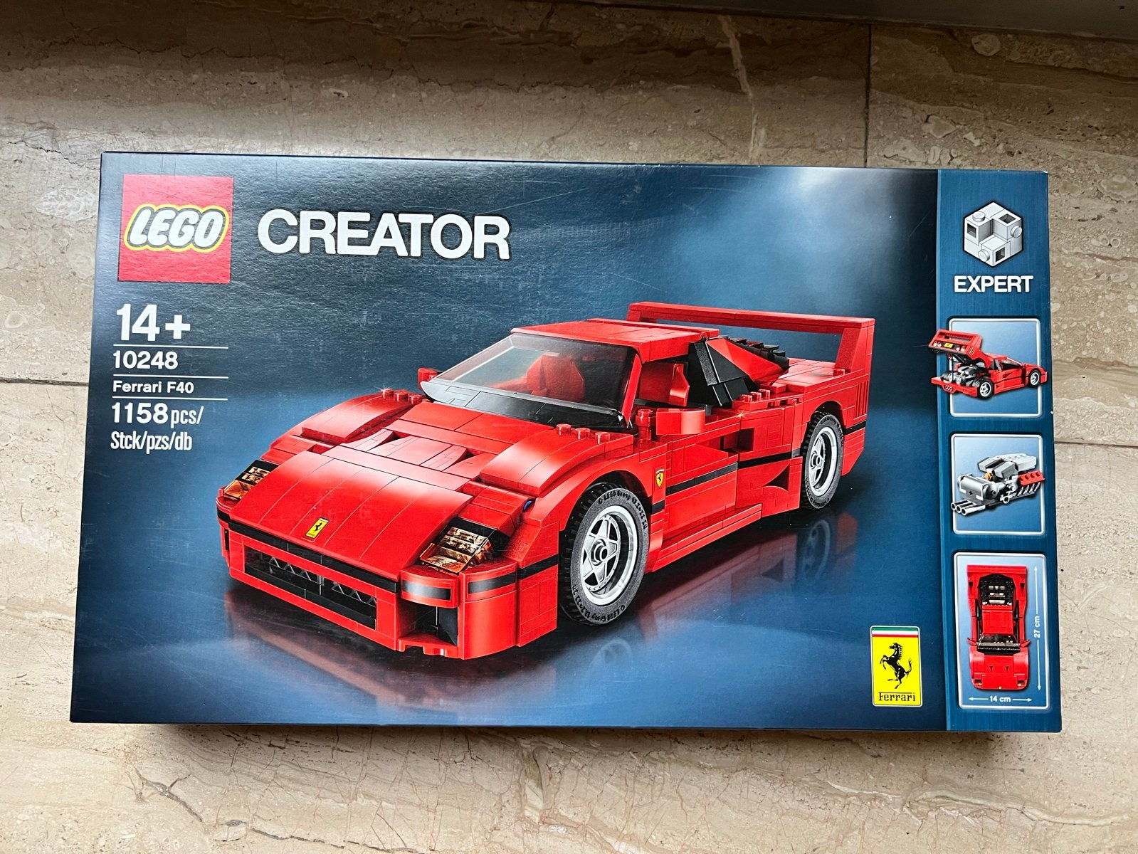 LEGO Creator Expert 10248 Ferrari F40 - Nieuw in doos
