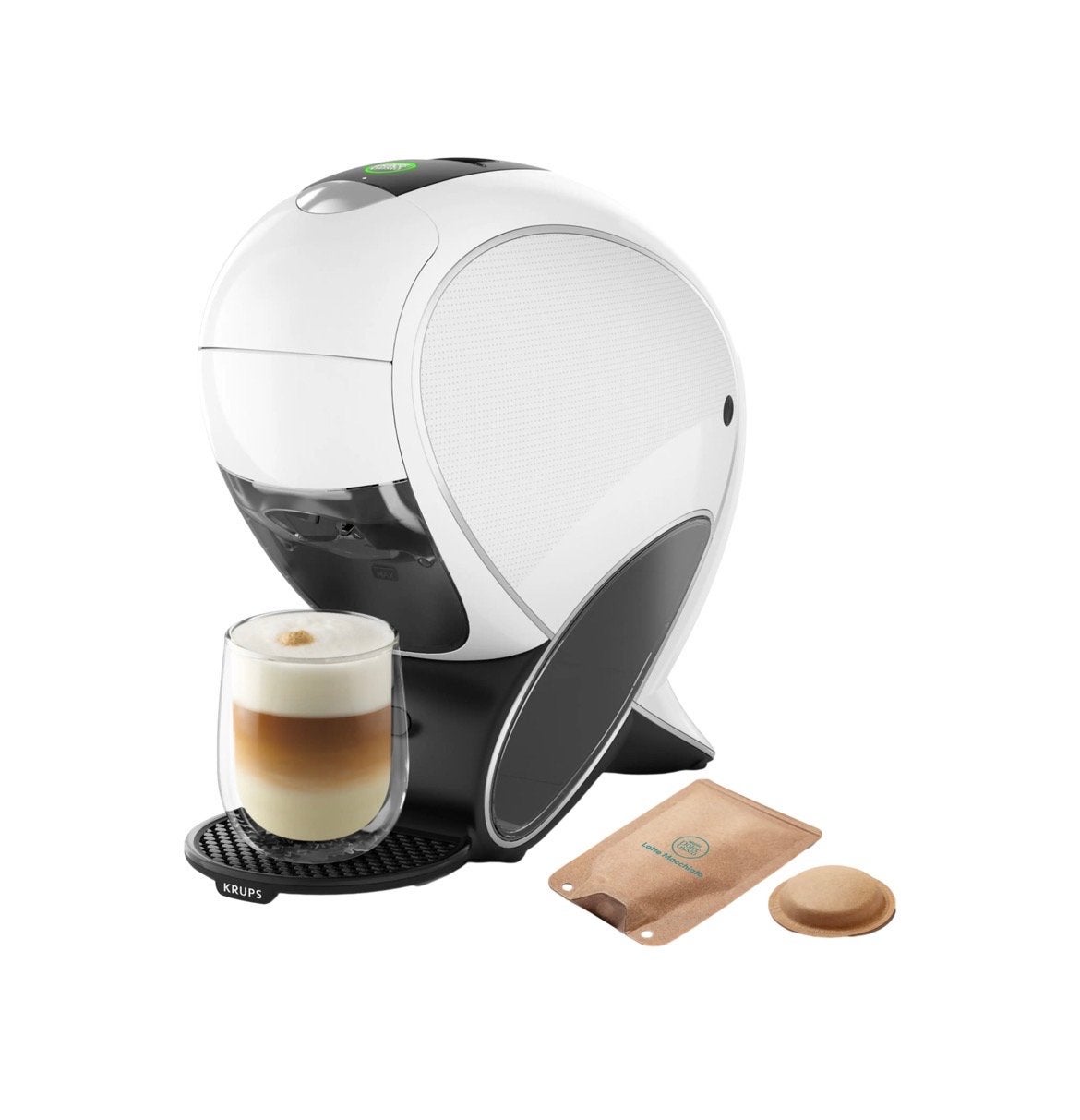Neo Koffiezetapparaat Wit - Krups Dolce Gusto, Ophalen, Koffiepads en cups, Koffiemachine, Zo goed als nieuw