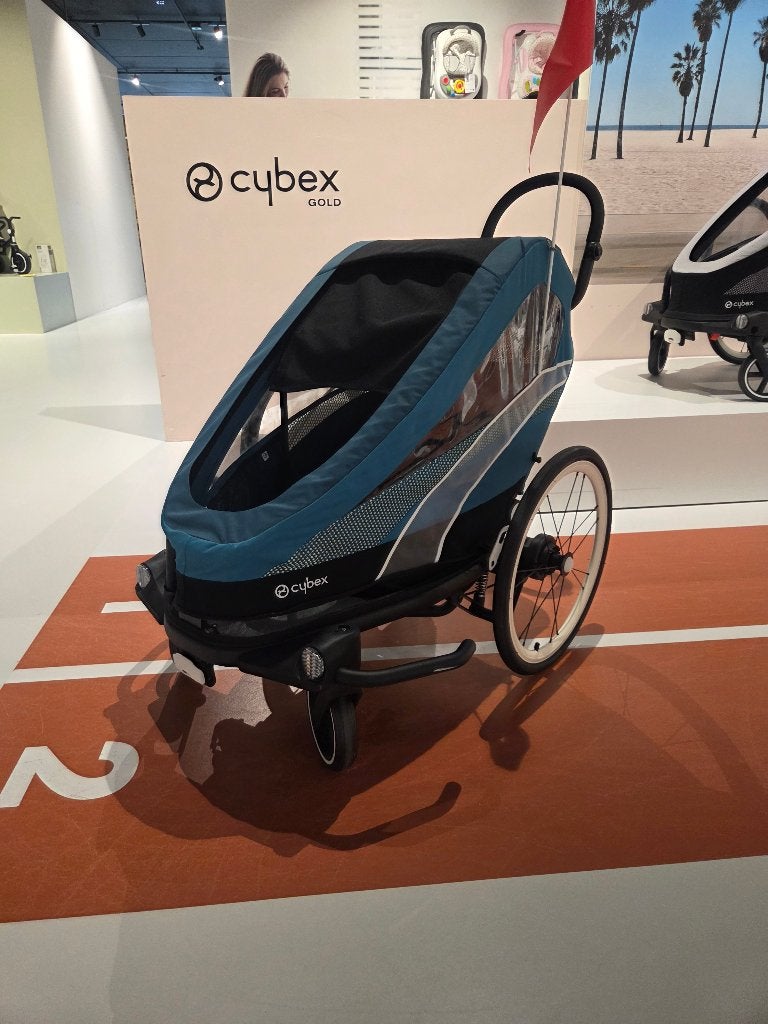Cybex Zeno Maliblue/Black, Ophalen, Zo goed als nieuw