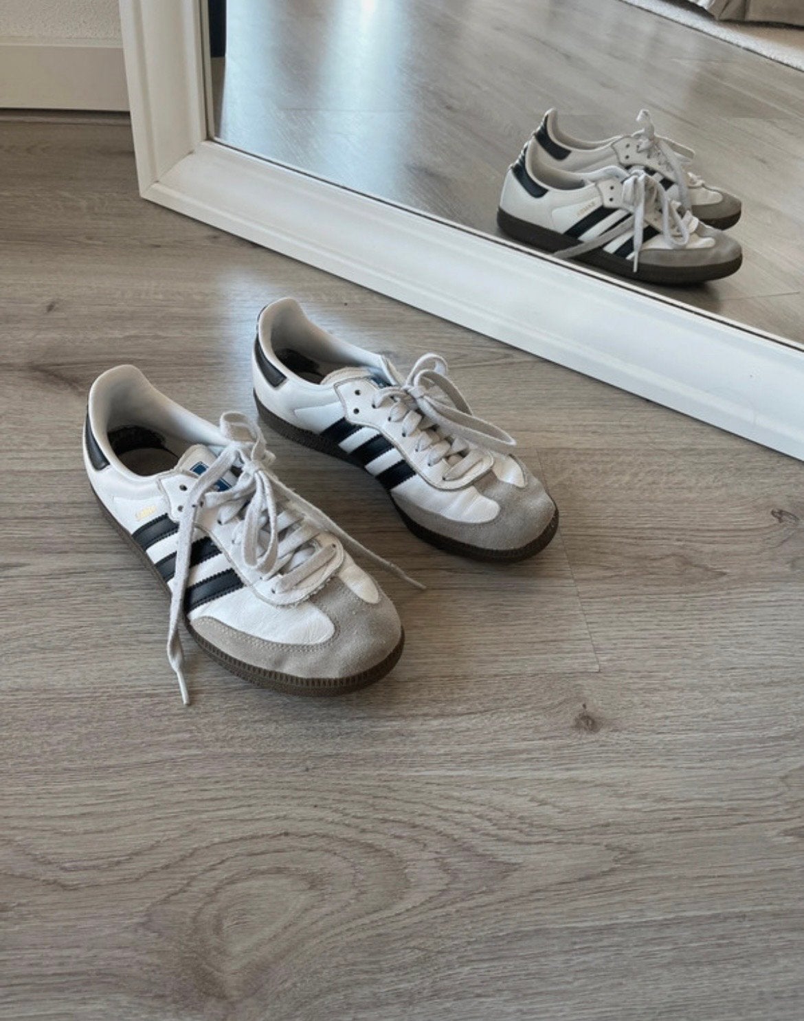 Adidas Samba sneakers dames maat 38, Ophalen of Verzenden, Gedragen, Wit, Sneakers of Gympen
