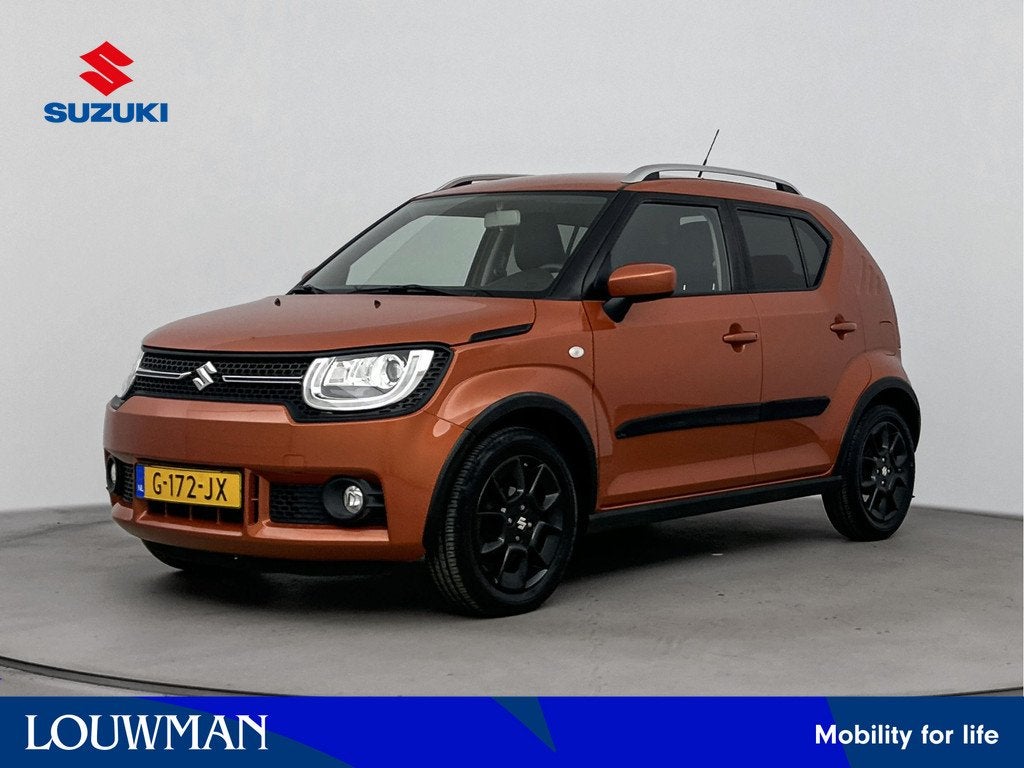 Suzuki Ignis 1.2 Smart Hybrid Select Navi | Metaallak | Stoe, Voorwielaandrijving, 12 maanden, Gebruikt, Leder en Stof