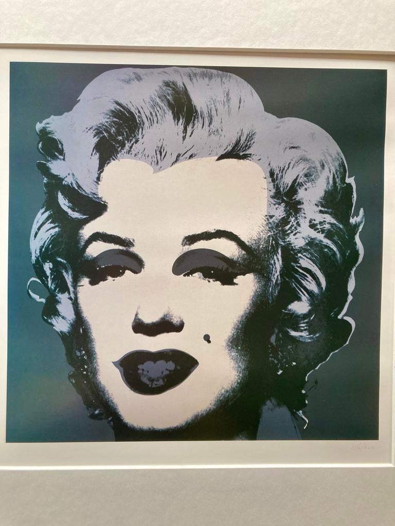 Andy Warhol print , genummerd., Ophalen of Verzenden