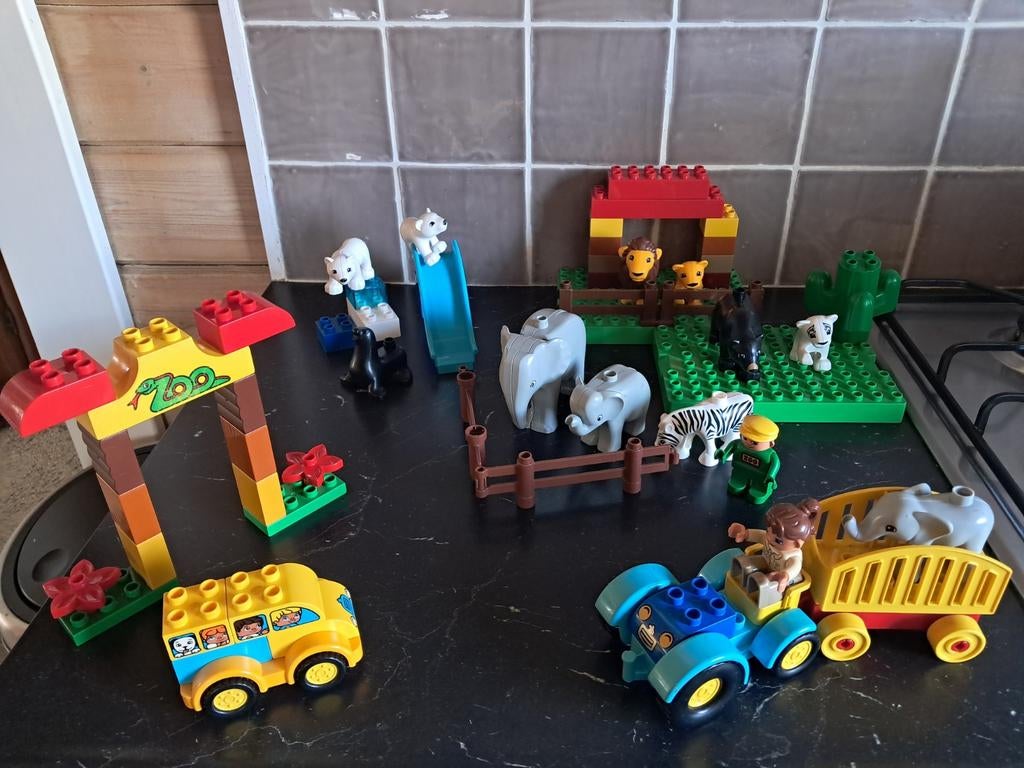Duplo Dierentuin, Ophalen of Verzenden, Zo goed als nieuw, Duplo