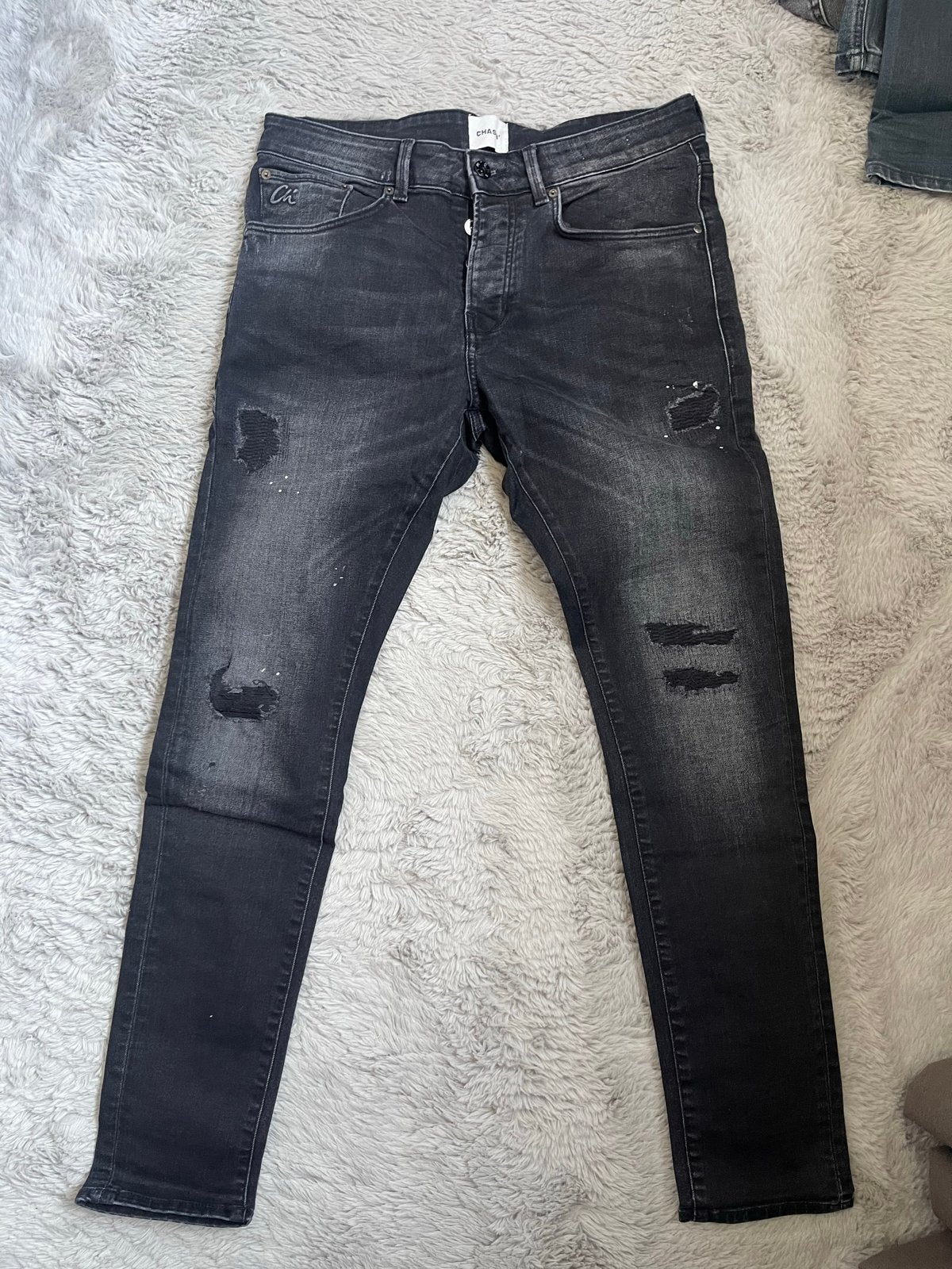 Chasin' Iggy Skinny Jeans Zwart W31/32, Ophalen of Verzenden, Gedragen, Zwart, W32 (confectie 46) of kleiner