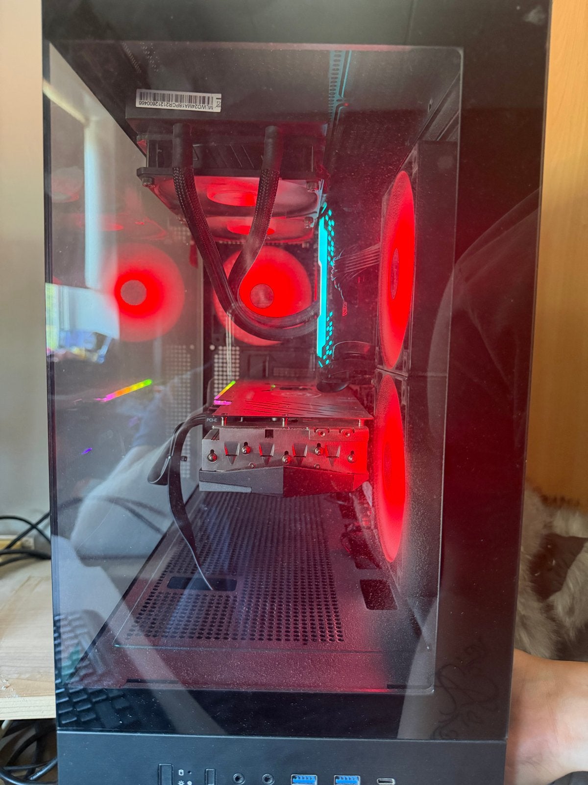 Gaming PC met Intel i7-9700K, RTX 3060 Ti, 32GB RAM, Computers en Software, 32 GB, Ophalen of Verzenden, Zo goed als nieuw, Gaming