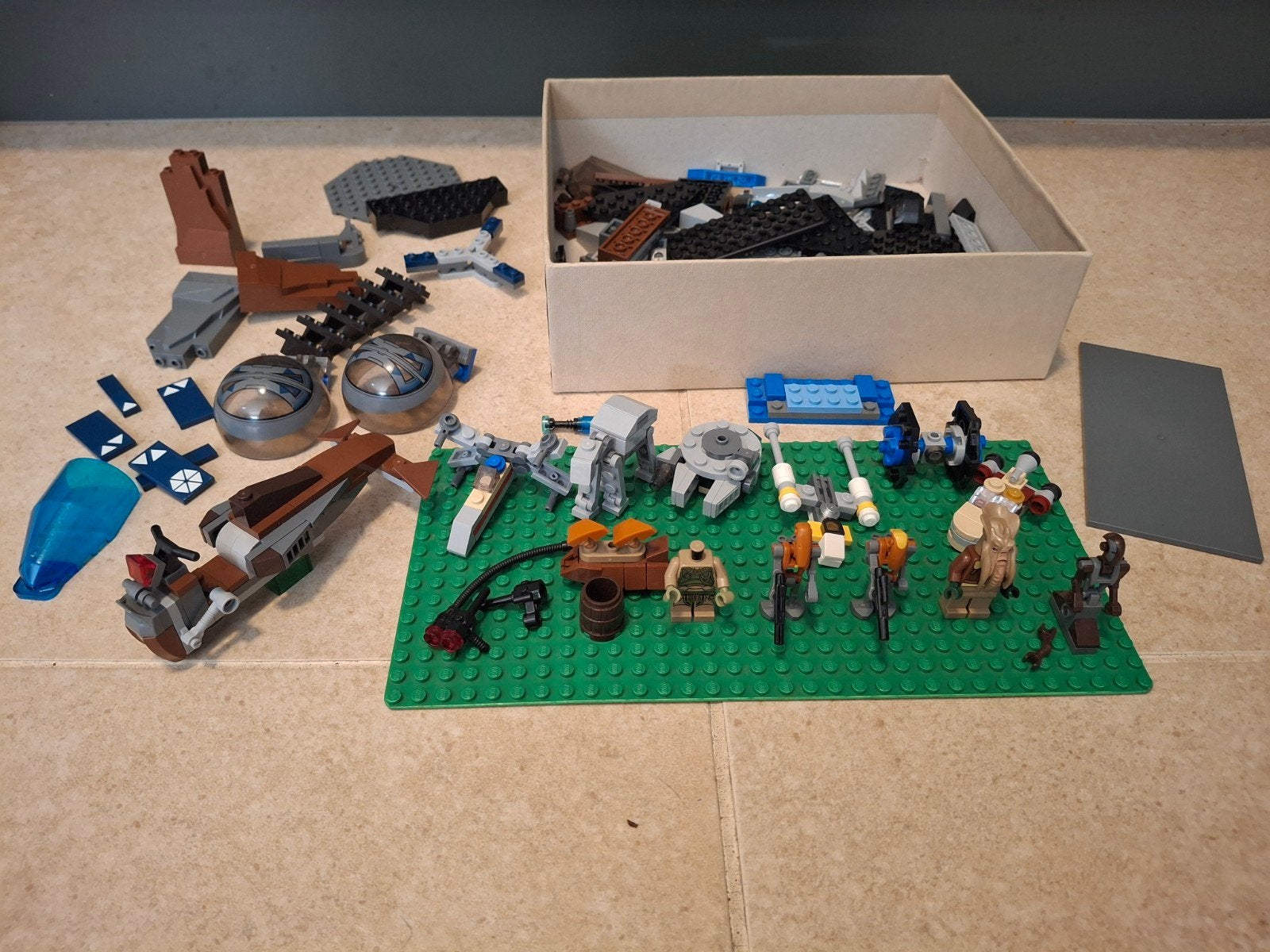 LEGO Star Wars onderdelen en figuren, Ophalen of Verzenden, Gebruikt, Overige merken