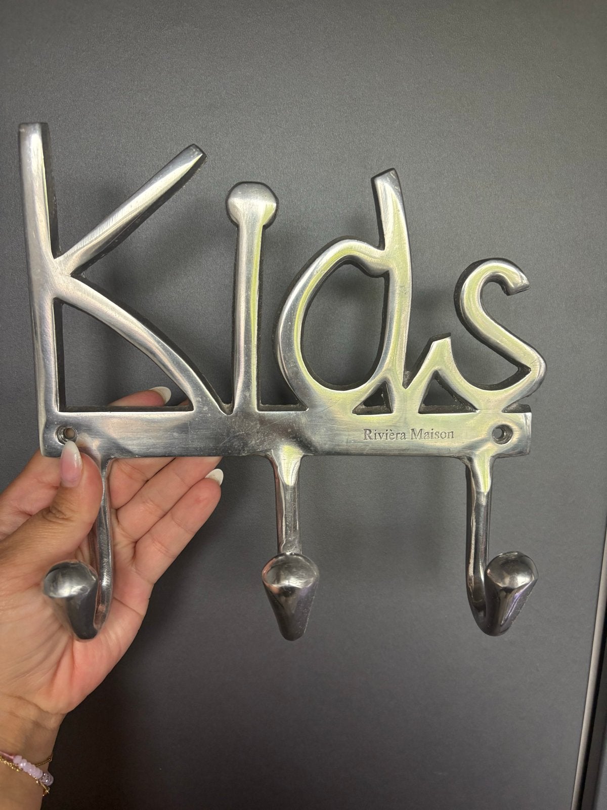 Rivièra Maison Kids kapstok - Zo goed als nieuw, Ophalen of Verzenden, Gebruikt, Metaal, Kinderkapstok