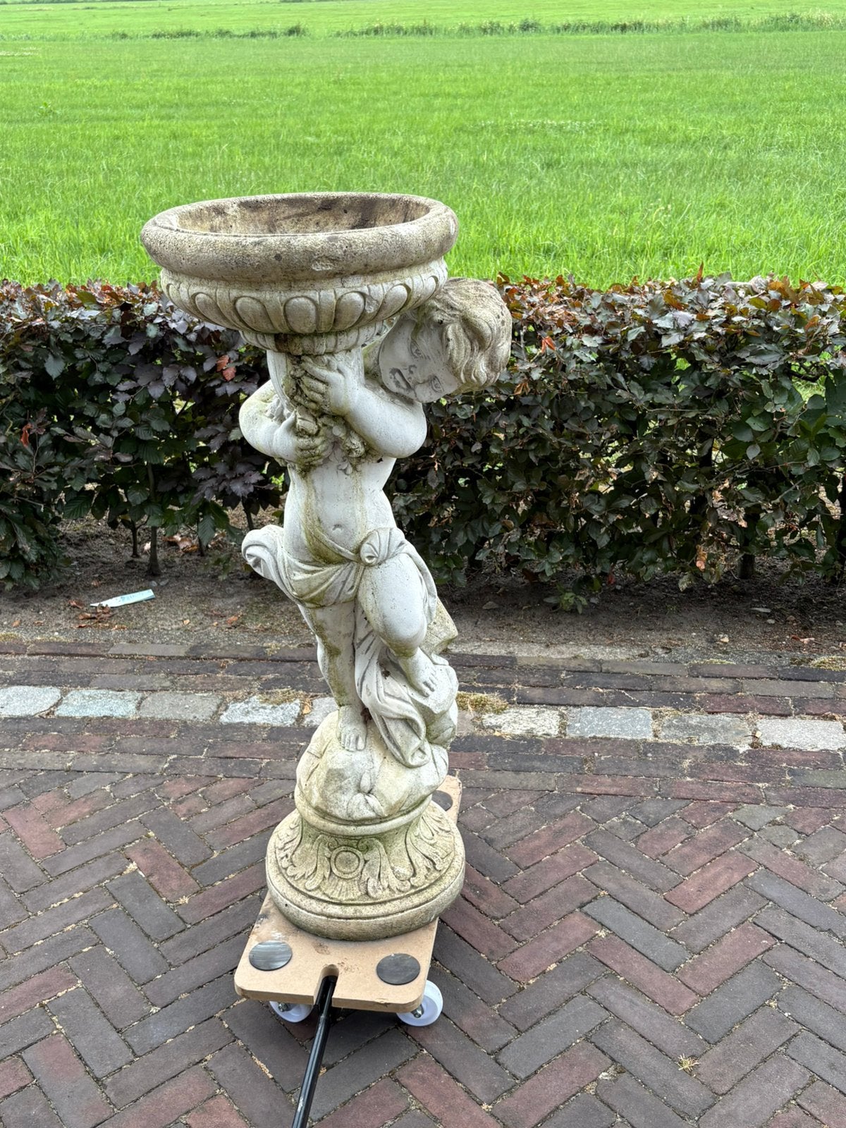Tuinbeeld, Tuin en Terras, Tuinbeelden, Ophalen, Gebruikt