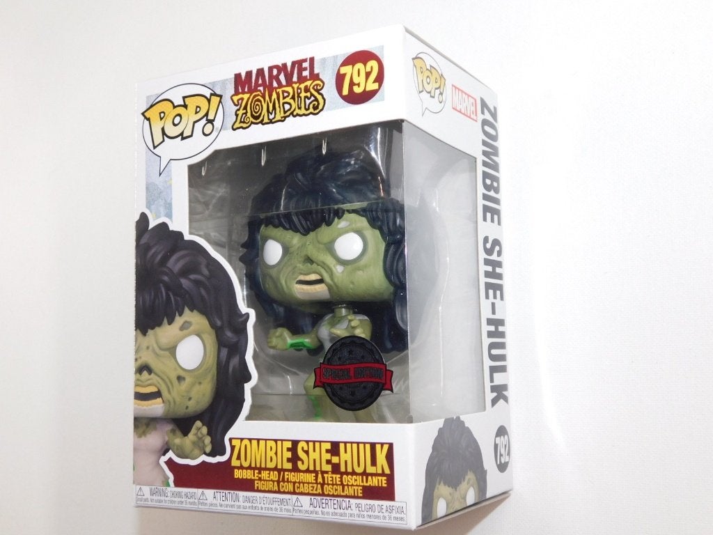 Pop Vinyl Marvel Zombies Zombie She-Hulk Special Edition 792, Actiefiguur of Pop, Nieuw, PO Box 74644  ⠀ ⠀W6 6JW ⠀LONDON  ⠀ ⠀Verenigd Koninkrijk