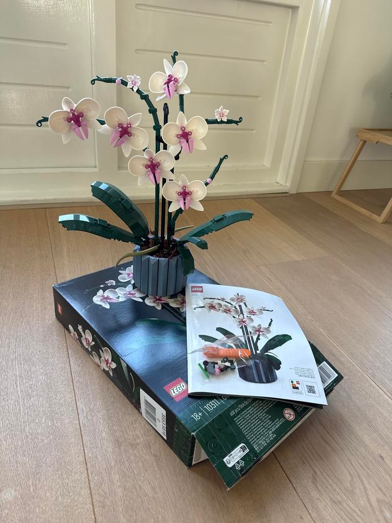 LEGO 10311 Orchidee - Botanische Collectie, Kinderen en Baby's, Speelgoed | Duplo en Lego, Ophalen, Lego, Zo goed als nieuw, Compleet