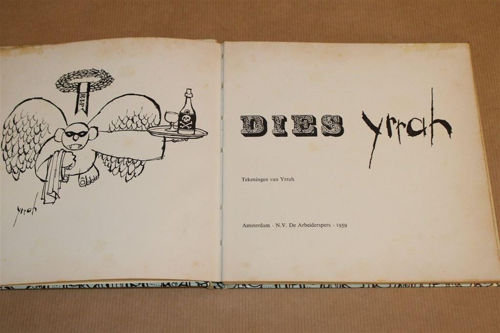 Dies Yrrah — Tekeningen van Yrrah [1959], Boeken, Ophalen of Verzenden, Gelezen