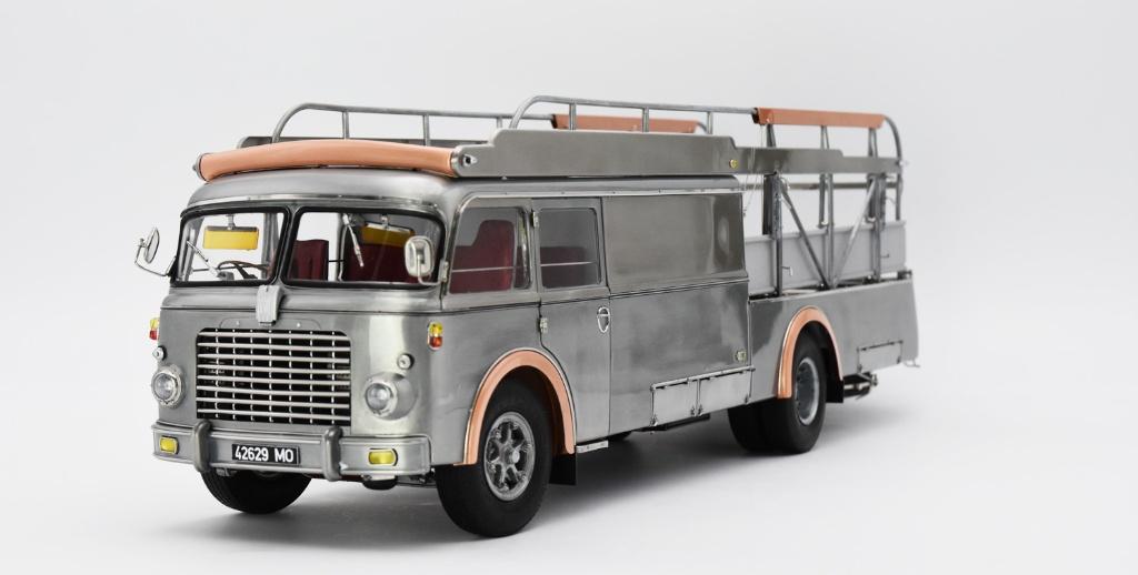 1:18 Fiat 642 Racing Transporter Unlackiert 1957 CMC M-271, Hobby en Vrije tijd, Modelauto's | 1:18, Overige merken, Auto, Nieuw