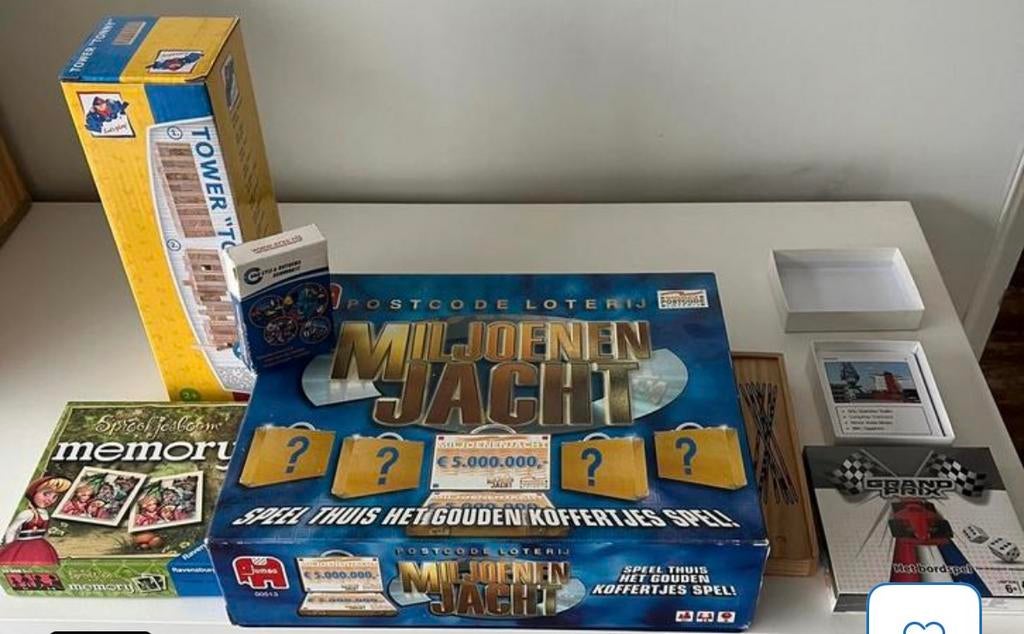 Spelletjes, Ophalen