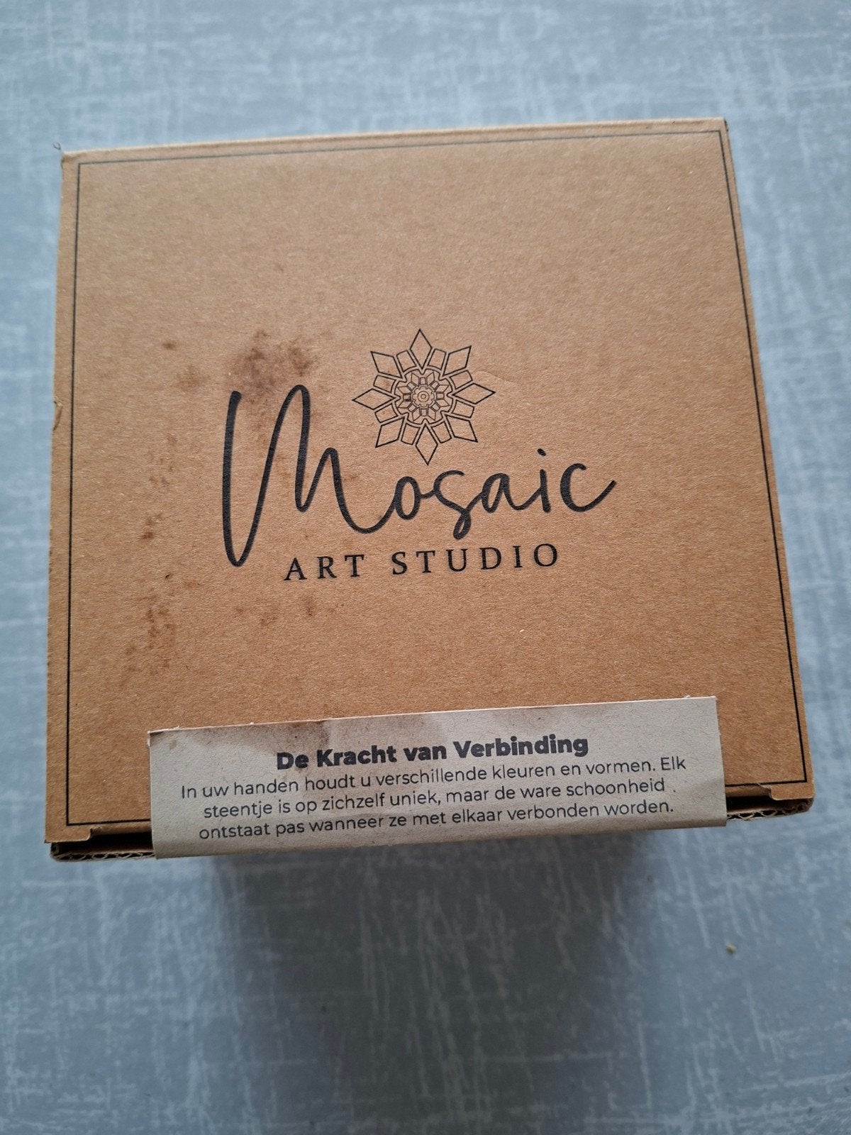 Mozaïek hand gesneden glassteentjes, Ophalen of Verzenden, Nieuw