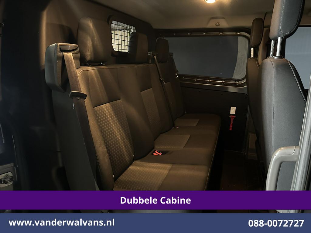 Ford Transit Custom 2.0 TDCI 170pk L2H1 Dubbele Cabine Euro6, Stof, Gebruikt, 4 cilinders, 2800 kg