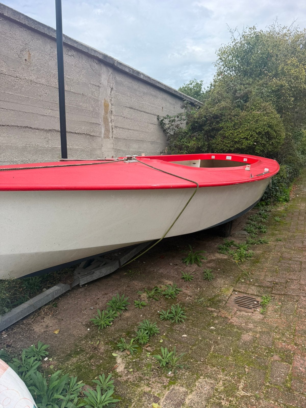 Zeilboot 6m inclusief  treiler, Watersport en Boten, Ophalen, Gebruikt