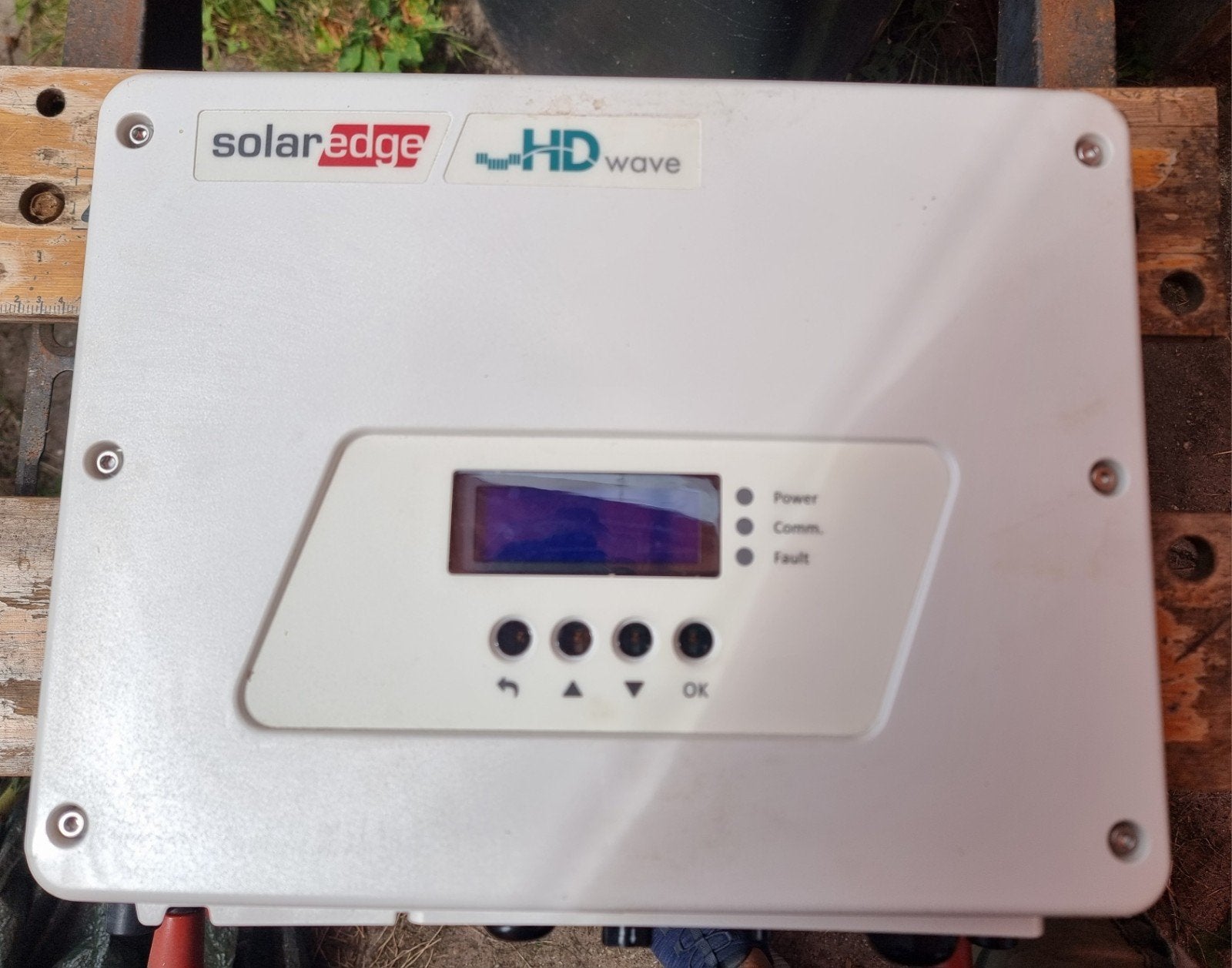 SolarEdge SE3500H HD Wave omvormer voor zonnepanelen, Ophalen of Verzenden, Zo goed als nieuw, 200 wattpiek of meer