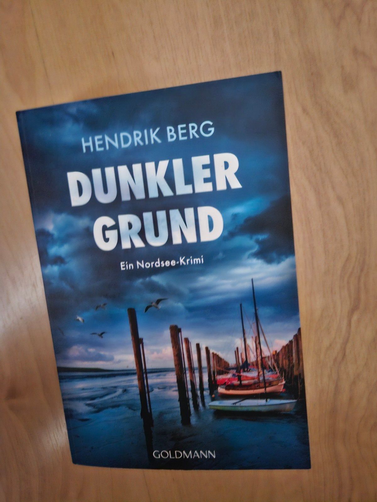 Hendrik Berg - Dunkler Grund (Nordsee-Krimi), Boeken, Detectives, Ophalen of Verzenden, Zo goed als nieuw, Hendrik Berg